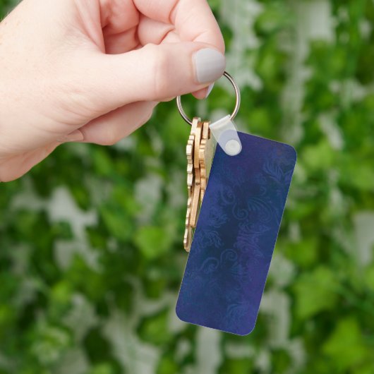 blauw sleutelhanger (Hand)