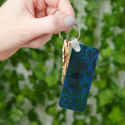 blauw sleutelhanger (Hand)