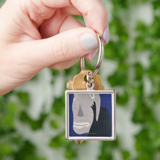 Blauw Sleutelhanger (Hand)