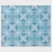 Blauw Sneeuw 099 2023 Cadeaupapier (Vlak)