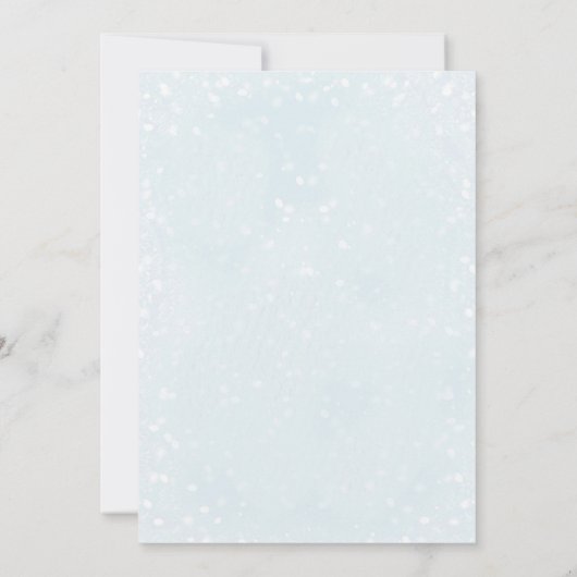 Blauw  Sneeuwman Jongen Kerstmis 1e Verjaardag Kaart (Achterkant)