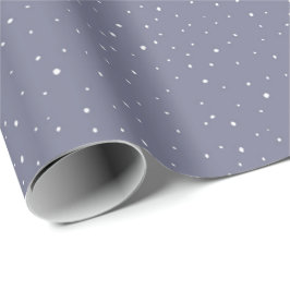 Blauw Sneeuwwitje Kerstcadeauverpakking Cadeaupapier