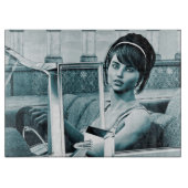  blauw snijplank (Voorkant)