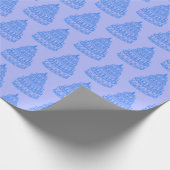 Blauw snoeppapier cadeaupapier (Hoek)