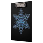 Blauw Snowflake Klembord (Links)