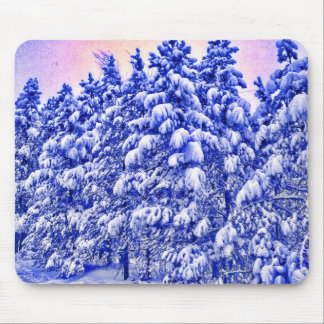 Blauw Snowscape, Conifer, CO Muismat