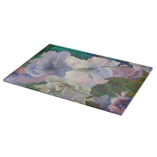 Blauw Soliloquy Glass Cutting Board Snijplank (Hoek)