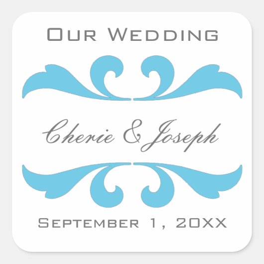 Blauw sparen de Stickers en de Verzegelingen van d (Voorkant)