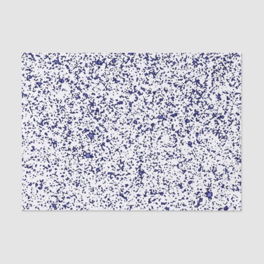 Blauw Sparkle-White Tissuepapier (Voorkant)