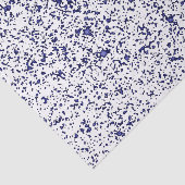 Blauw Sparkle-White Tissuepapier (Detail)