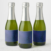 blauw sparkling wijnetiket (Flessen)