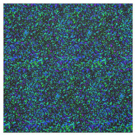 Blauw Spatten - Ivoorkleurige Linnen Stof