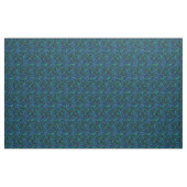 Blauw Spatten - Katoen Twill Stof (Yard (91,4 cm))