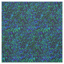 Blauw Spatten - Pima Katoen Stof