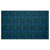 Blauw Spatten - Polyester Poplin Stof (Fat Quarter)
