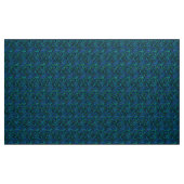 Blauw Spatten - Polyester Poplin Stof (Yard (91,4 cm))