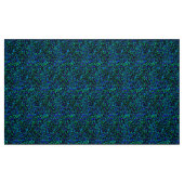 Blauw Spatten - Polyester Weefselstof Stof (Fat Quarter)