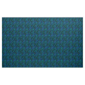 Blauw Spatten - Polyester Weefselstof Stof (Yard (91,4 cm))