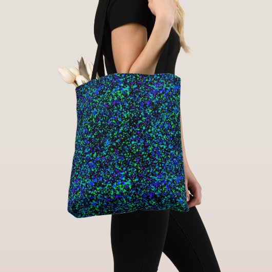 Blauw Spatten - Tote Bag (Dichtbij)