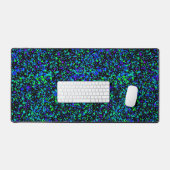Blauw Spatwerk - Bureaumat (Keyboard & Muis)