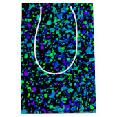Blauw Spatwerk - Cadeautas (Voorkant)