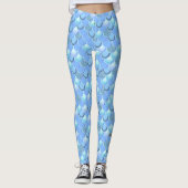 Blauw spectrum van de leggings van de zeemeerminid (Voorkant)