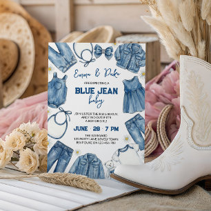 Blauw Spijkerbroek Baby Casual Country Denim Gesla Kaart