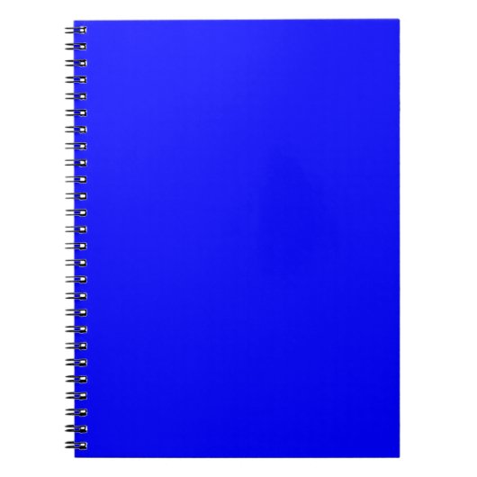 Blauw Spiraal Notebook Notitieboek (Voorkant)