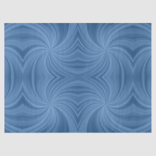blauw spiraalpapier tissuepapier (Voorkant)