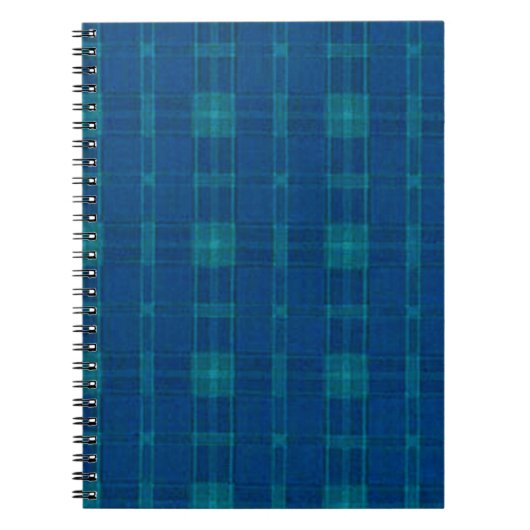 Blauw Spiral Notitieboek (Voorkant)