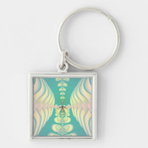 Blauw sprookje sleutelhanger