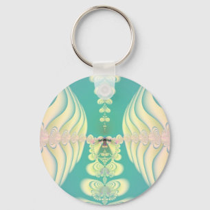 Blauw sprookje sleutelhanger