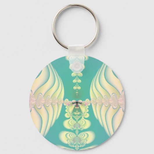 Blauw sprookje sleutelhanger (Voorkant)