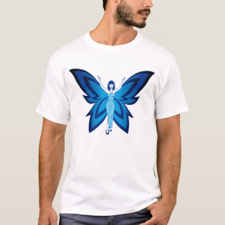 Blauw sprookje t-shirt Heren