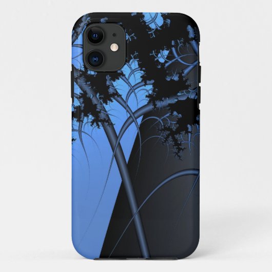 blauw staal Case-Mate iPhone case (Achterkant)