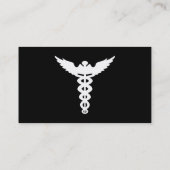 blauw staal ENDOCRINOLOGIST Visitekaartje (Achterkant)