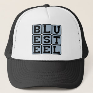 Blauw Staal, Kleur Trucker Pet