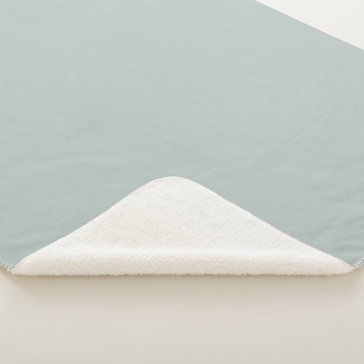 Blauw Staal Sherpa Deken (3/4)