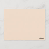 blauw steampunk cat AI art briefkaart (Achterkant)