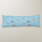 "Blauw Ster Patroon Body Kussen (Achterkant)