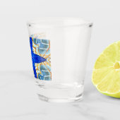 Blauw sterpatroon Thunder_Cove Shot Glas (Rechts)