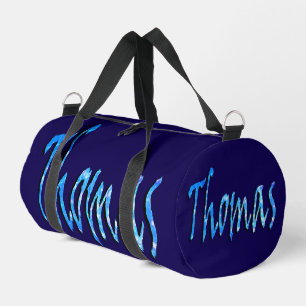 Blauw Sterren Thomas Naam Logo, Plunjezak