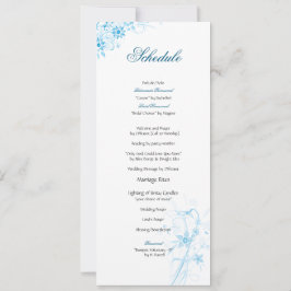 Blauw sterventilator kaart