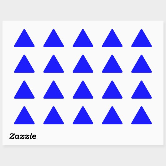 Blauw Sticker (Vel)