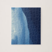 Blauw Storm in de bergen - 8 x 10 Legpuzzel (Verticaal)