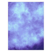 Blauw stormen wolk effect tafelkleed (Voorkant)