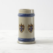 Blauw Straal El Crest Stein Mok (Center)
