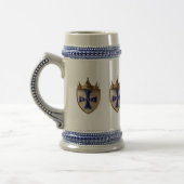 Blauw Straal El Crest Stein Mok (Links)