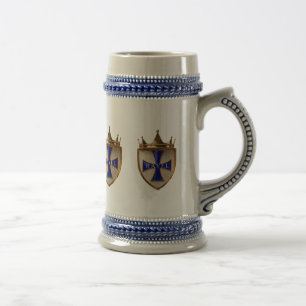Blauw Straal El Crest Stein Mok