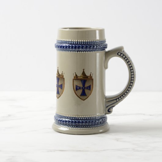 Blauw Straal El Crest Stein Mok (Rechts)